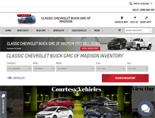 Tablet Screenshot of driveclassicgm.com